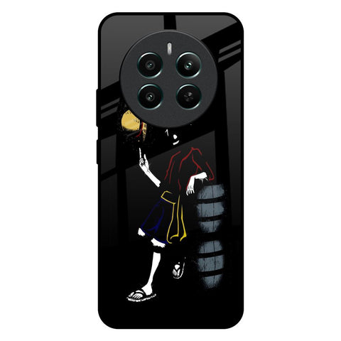 Luffy Line Art Glossy Case for Realme 12 Plus 5G
