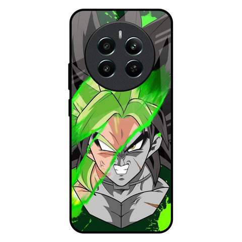 Anime Green Splash Glossy Case for Realme 12 Plus 5G