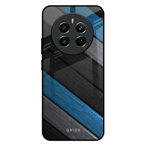 Multicolor Wooden Effect Glossy Case for Realme 12 Plus 5G