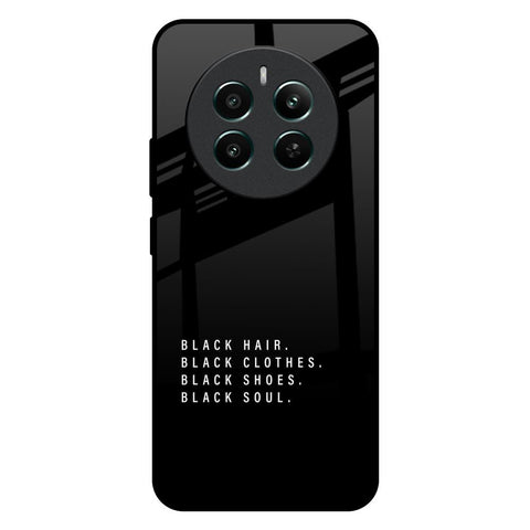Black Soul Glossy Case for Realme 12 Plus 5G
