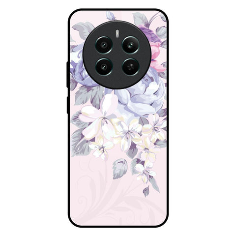 Elegant Floral Glossy Case for Realme 12 Plus 5G