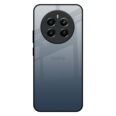 Smokey Grey Color Glossy Case For Realme 12 Plus 5G