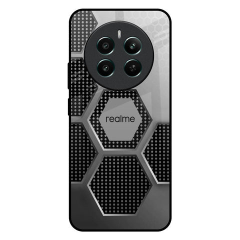 Hexagon Style Glossy Case For Realme 12 Plus 5G