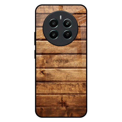 Wooden Planks Glossy Case for Realme 12 Plus 5G