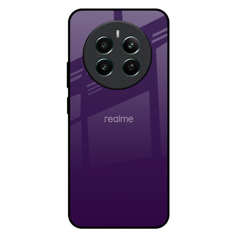 Dark Purple Glossy Case for Realme 12 Plus 5G