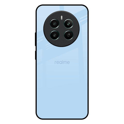 Pastel Sky Blue Glossy Case for Realme 12 Plus 5G