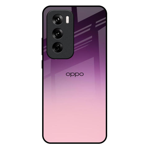 Purple Gradient Glossy case for Oppo Reno 12 5G