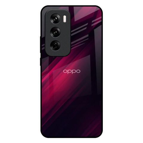 Razor Black Glossy Case for Oppo Reno 12 5G
