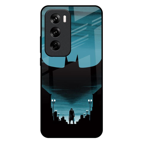 Cyan Bat Glossy Case for Oppo Reno 12 Pro 5G