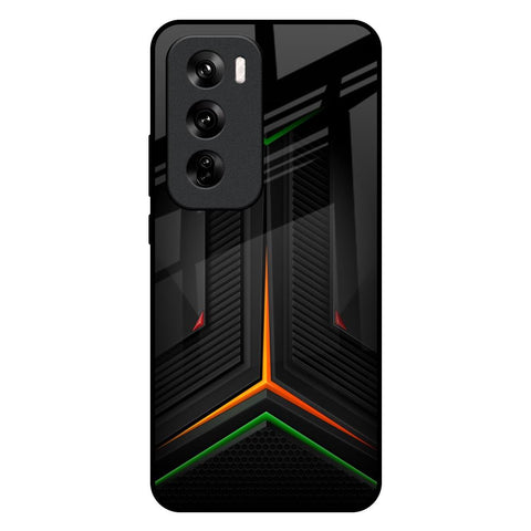 Modern Ultra Chevron Glossy Case for Oppo Reno 12 Pro 5G