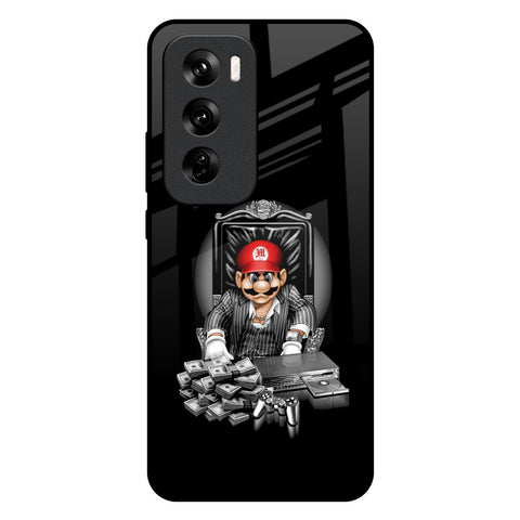 Dark Secret Glossy Case for Oppo Reno 12 Pro 5G