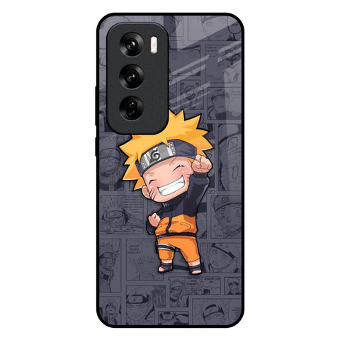 Orange Chubby Glossy Case for Oppo Reno 12 Pro 5G