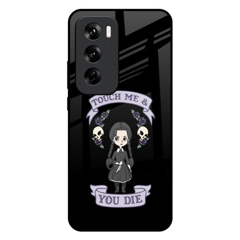 Touch Me & You Die Glossy Case for Oppo Reno 12 Pro 5G