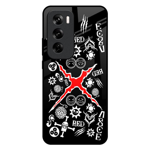 Red Zone Glossy Case for Oppo Reno 12 Pro 5G