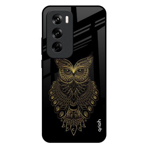 Golden Owl Glossy Case for Oppo Reno 12 Pro 5G