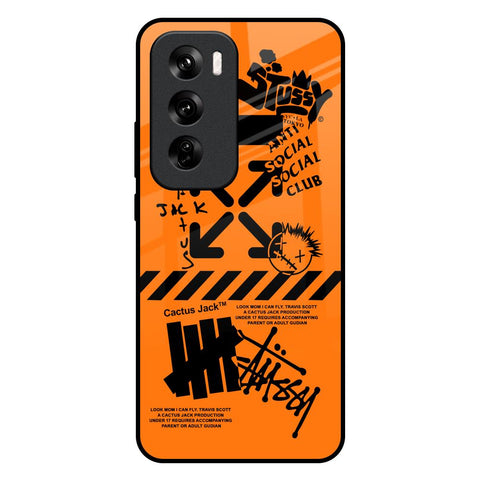 Anti Social Club Glossy Case for Oppo Reno 12 Pro 5G