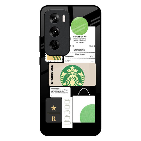 Coffee Latte Glossy Case for Oppo Reno 12 Pro 5G