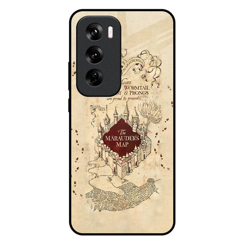 Magical Map Glossy Case for Oppo Reno 12 Pro 5G