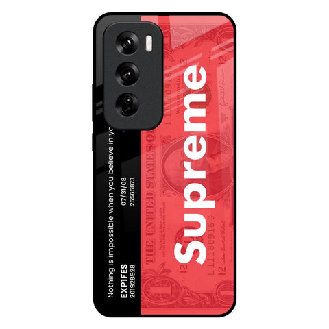 Supreme Ticket Glossy Case for Oppo Reno 12 Pro 5G
