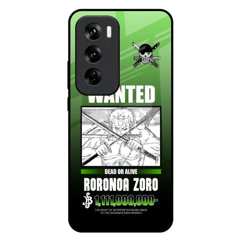 Zoro Wanted Glossy Case for Oppo Reno 12 Pro 5G