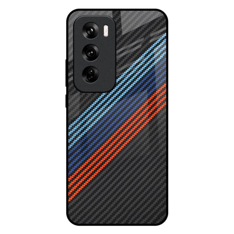 Carbon Inspired Glossy Case for Oppo Reno 12 Pro 5G