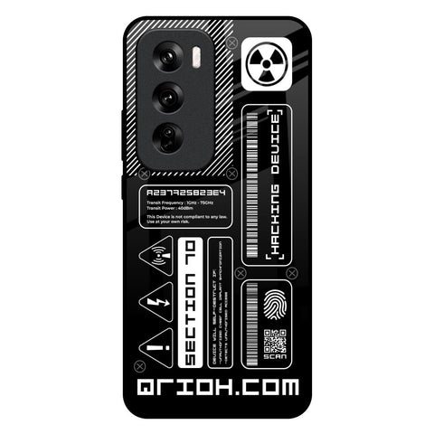 Futuristic Art Glossy Case for Oppo Reno 12 Pro 5G