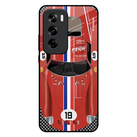 Racing Vintage Glossy Case for Oppo Reno 12 Pro 5G