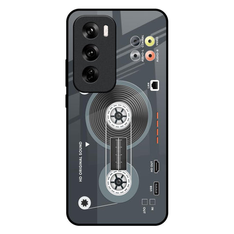 Retro Recorder Glossy Case for Oppo Reno 12 Pro 5G