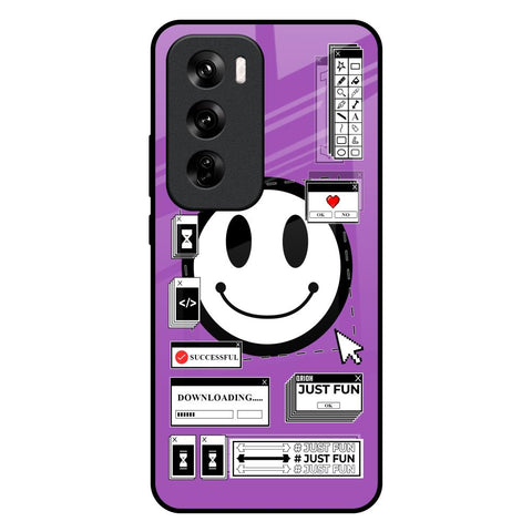 Code with Smile Glossy Case for Oppo Reno 12 Pro 5G