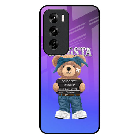 Gangsta Bear Glossy Case for Oppo Reno 12 Pro 5G