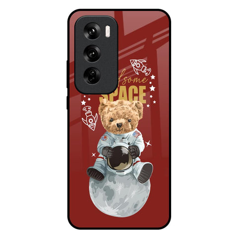 Astronaut Bear Glossy Case for Oppo Reno 12 Pro 5G
