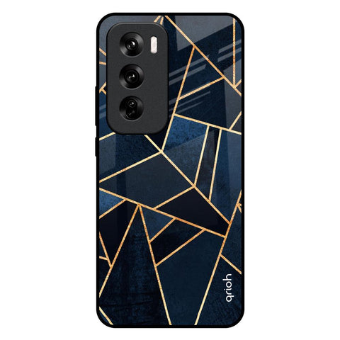Abstract Tiles Glossy Case for Oppo Reno 12 Pro 5G