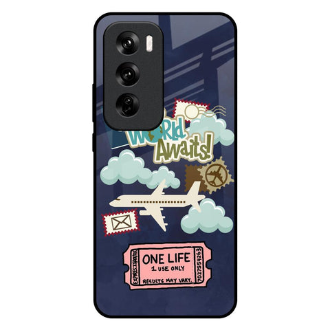 Tour The World Glossy Case For Oppo Reno 12 Pro 5G