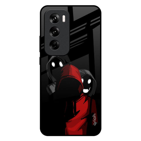 Shadow Character Glossy Case for Oppo Reno 12 Pro 5G