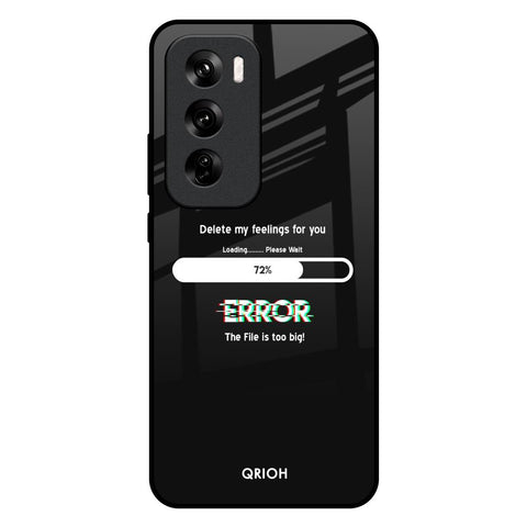 Error Glossy Case for Oppo Reno 12 Pro 5G