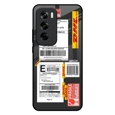 Cool Barcode Label Glossy Case For Oppo Reno 12 Pro 5G