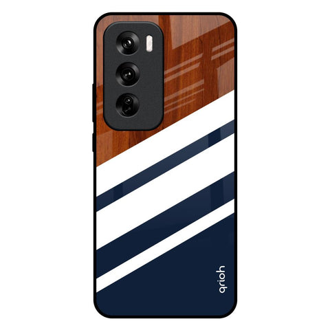 Bold Stripes Glossy Case for Oppo Reno 12 Pro 5G