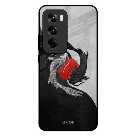 Japanese Art Glossy Case for Oppo Reno 12 Pro 5G