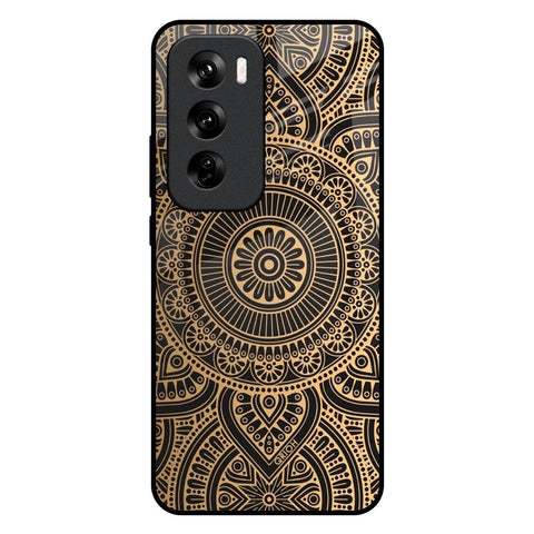 Luxury Mandala Glossy Case for Oppo Reno 12 Pro 5G