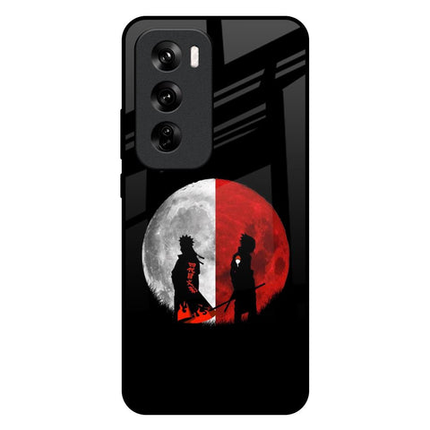 Anime Red Moon Glossy Case for Oppo Reno 12 Pro 5G