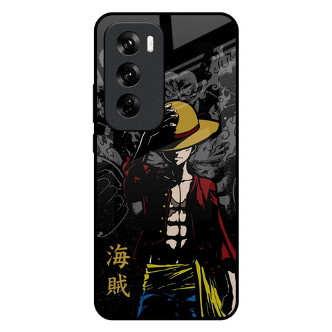 Dark Luffy Glossy Case for Oppo Reno 12 Pro 5G