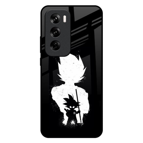 Monochrome Goku Glossy Case for Oppo Reno 12 Pro 5G