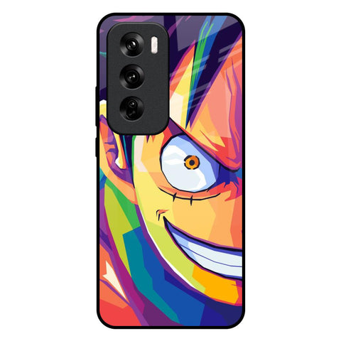 Monkey Wpap Pop Art Glossy Case for Oppo Reno 12 Pro 5G