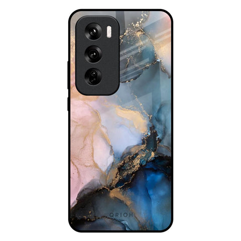Marble Ink Abstract Glossy Case for Oppo Reno 12 Pro 5G