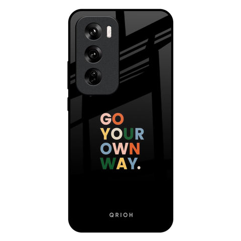 Go Your Own Way Glossy Case for Oppo Reno 12 Pro 5G