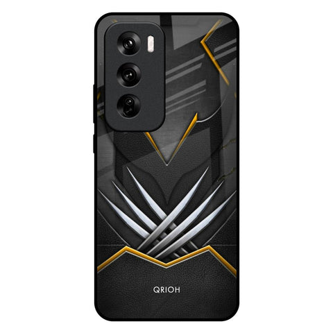 Black Warrior Glossy Case for Oppo Reno 12 Pro 5G