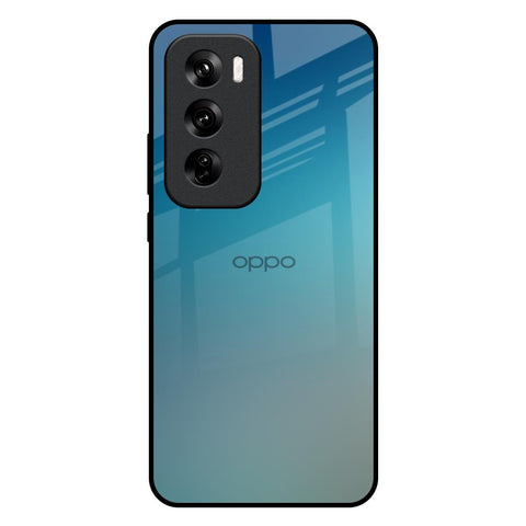 Sea Theme Gradient Glossy Case for Oppo Reno 12 Pro 5G