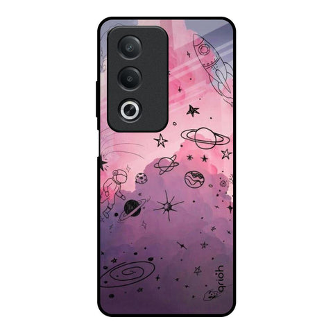 Space Doodles Glossy Case for OPPO A3 Pro 5G