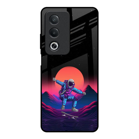 Retro Astronaut Glossy Case for OPPO A3 Pro 5G
