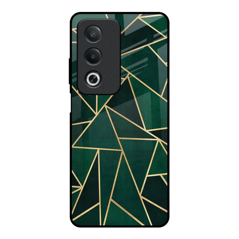 Abstract Green Glossy Case For OPPO A3 Pro 5G